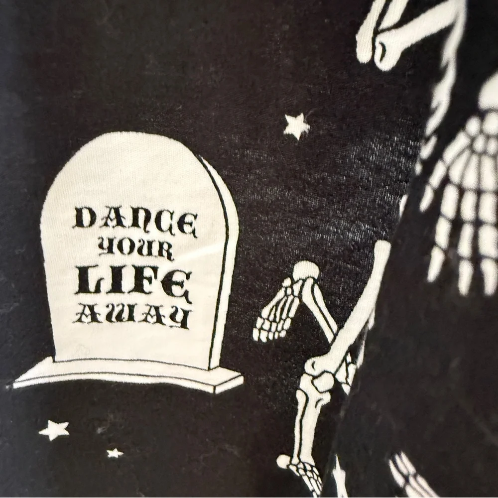 ModCloth x Black Friday Groovin' Graveyard A-Line Dress 16 - Picture 8 of 9